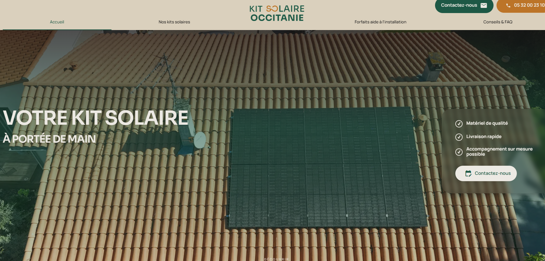 kit solaire pour maison individuelle à Toulouse
