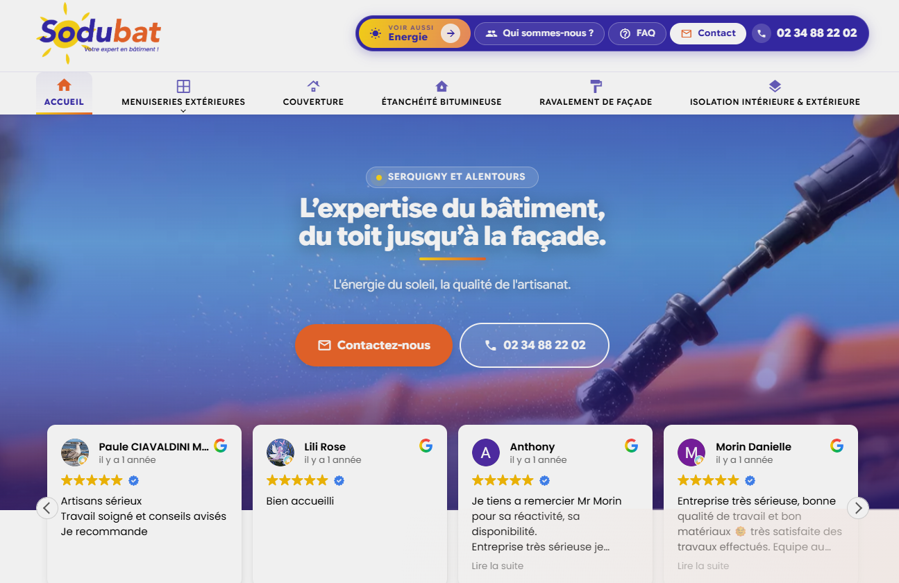 artisan pour la toiture à Évreux