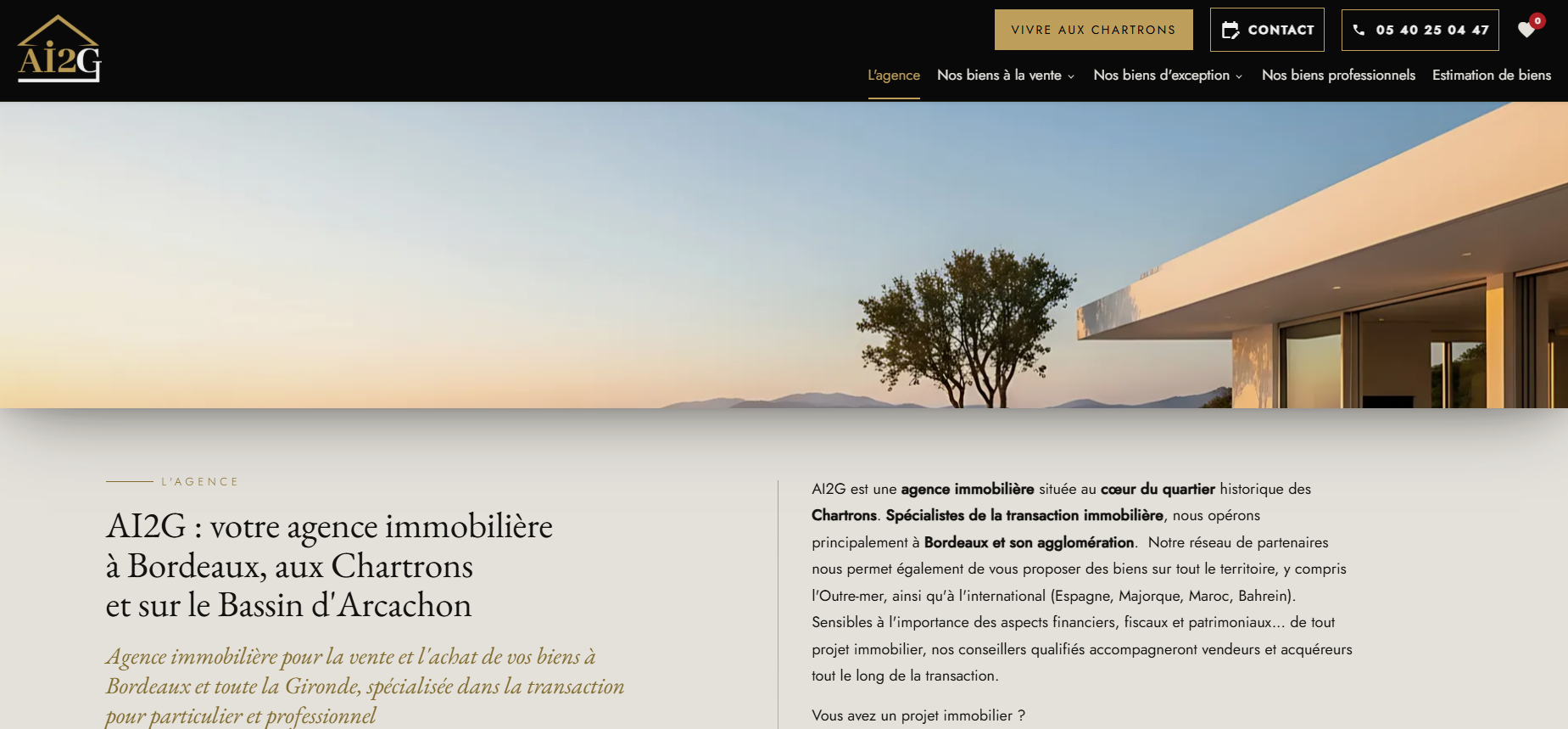 agence immobilière à bordeaux chartrons