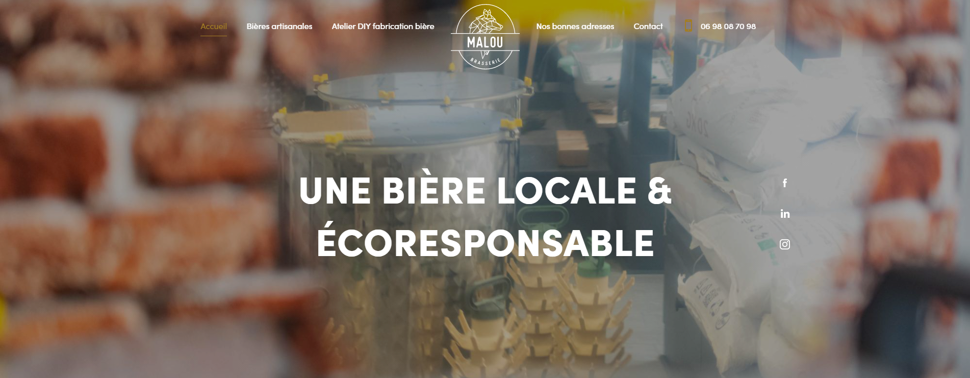 Trouver une microbrasserie produisant sa propre bière à Neuville sur Saône 69