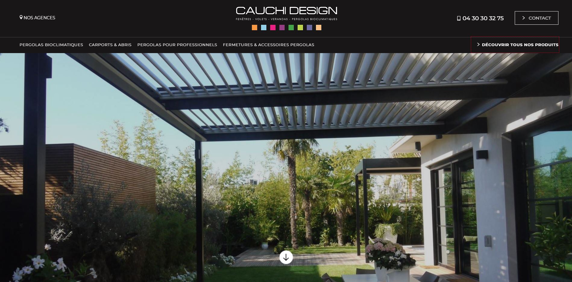 Installation de pergolas en aluminium haut de gamme dans le Var - Cauchi Design