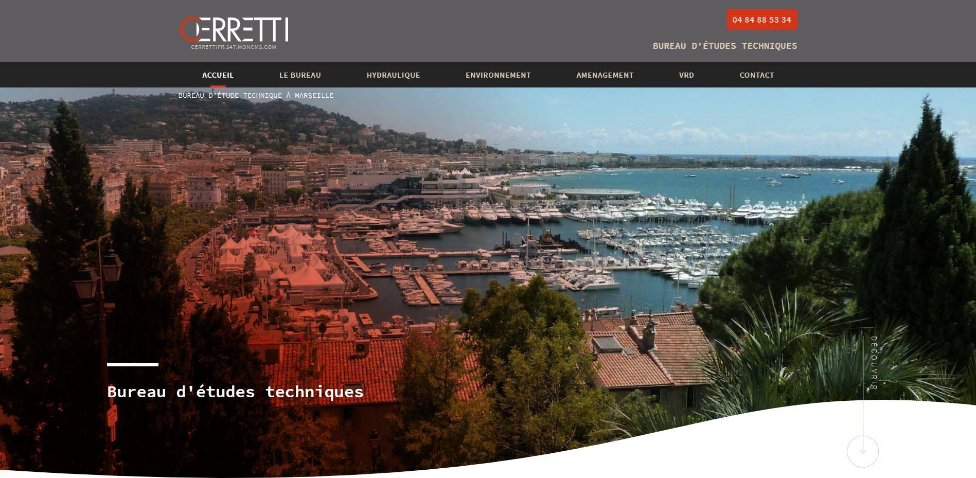 Bureau d'étude VRD à Marseille - Cerretti