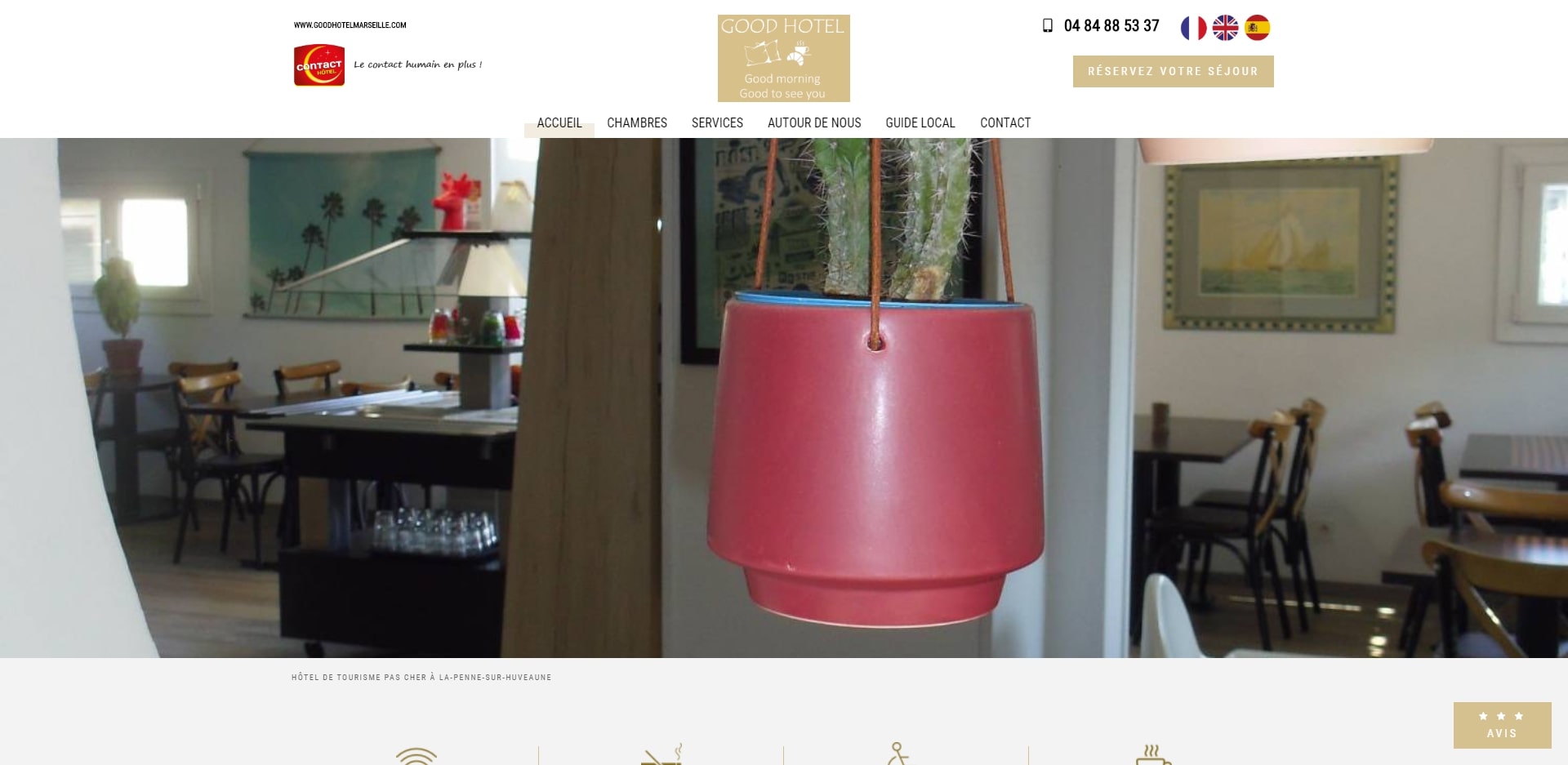 Où réserver une chambre d'hôtel avec parking gratuit à La-Penne-sur-Huveaune ? - Good Hôtel Marseille