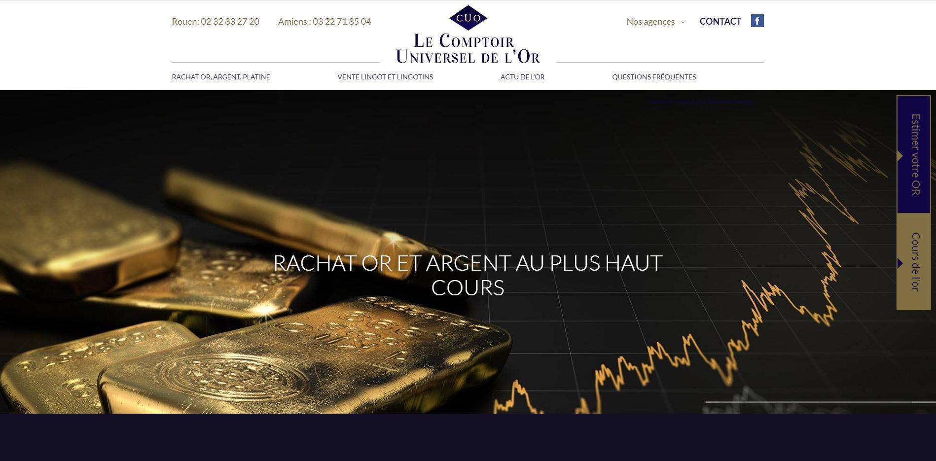 Où vendre ses bijoux en or sur Amiens ? - Comptoir Universel de l'Or