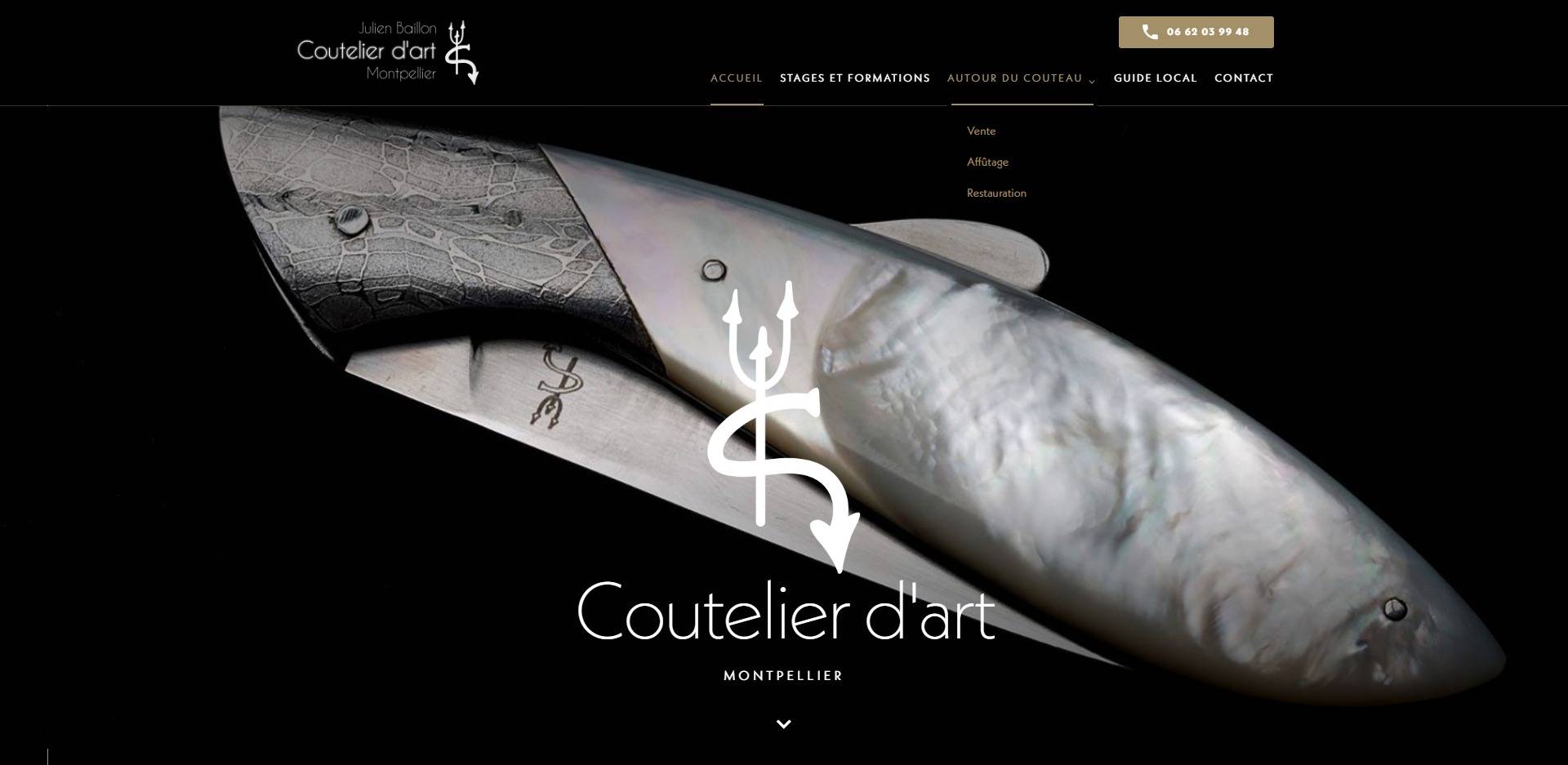 Trouver un coutelier pour fabrication de couteaux de luxe à Montpellier