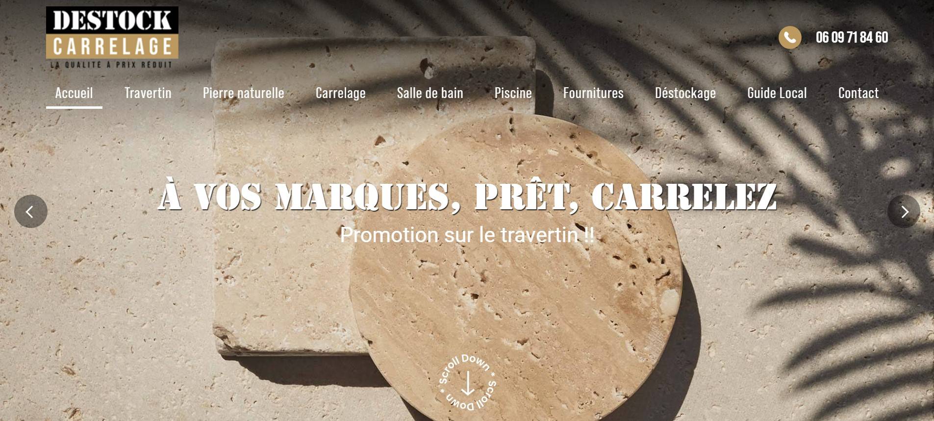 Magasin destockage carrrelage Isle sur la Sorgue