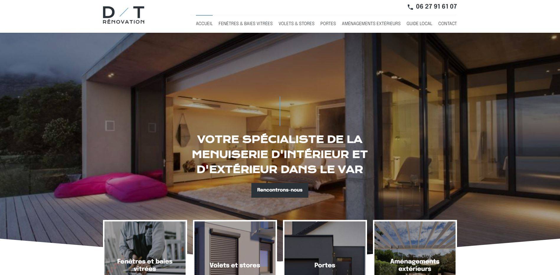 Artisan menuisier Var