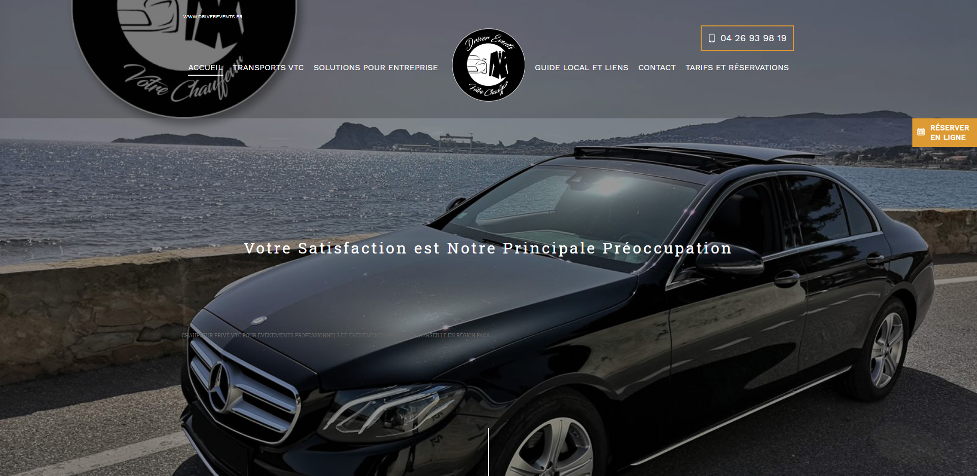 Où réservez un chauffeur privé pour un circuit touristiques de 7 personnes depuis Marseille ? - Driver Events