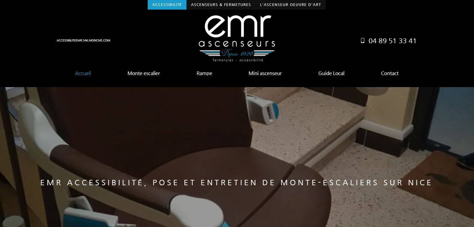 Comment installer une rampe pour PMR dans un magasin à Nice ? - EMR Ascenseurs