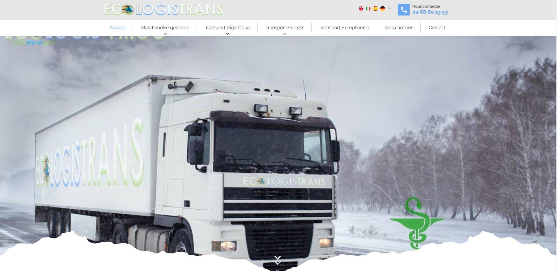 Entreprise de transport routier France et Europe
