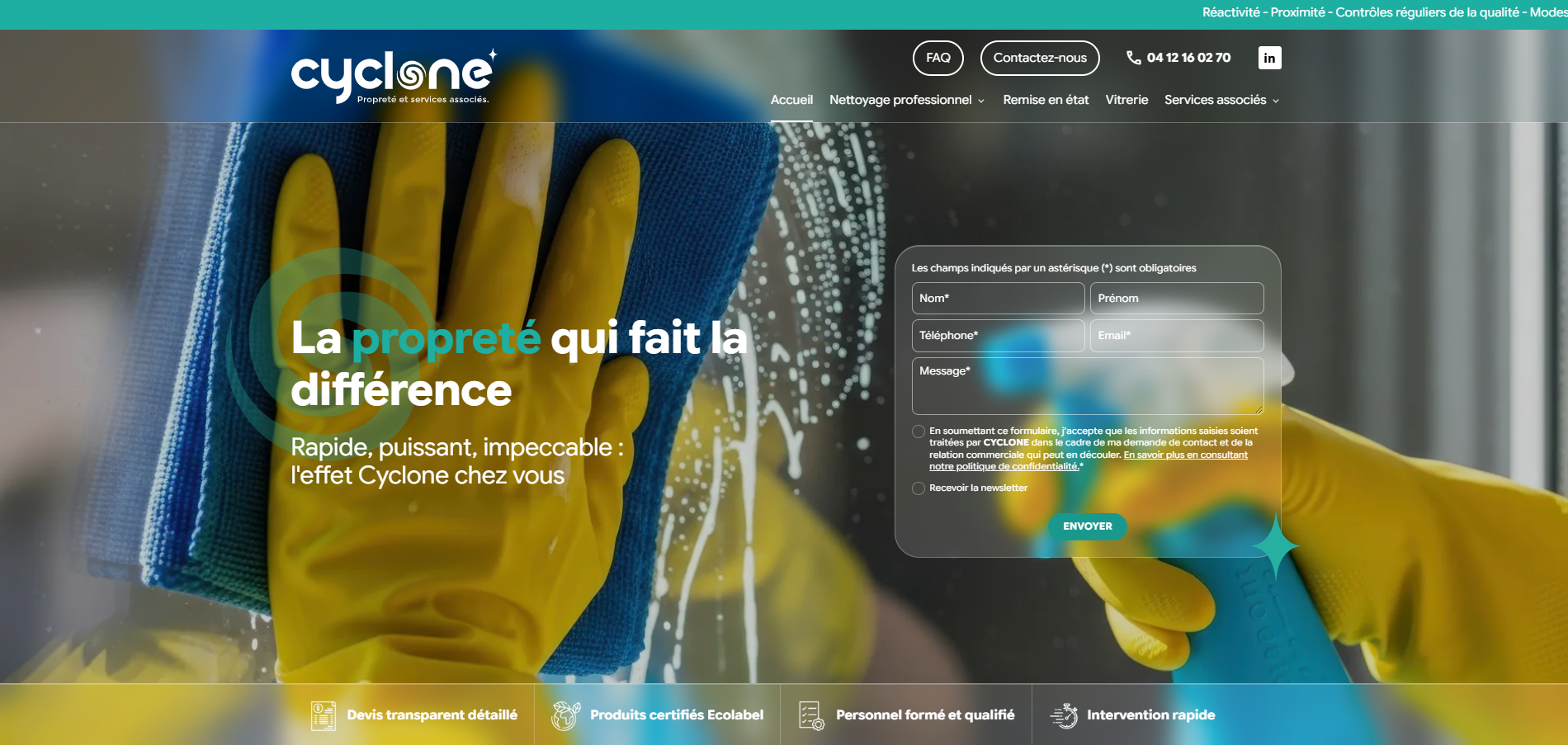 entreprise de nettoyage à Montpellier