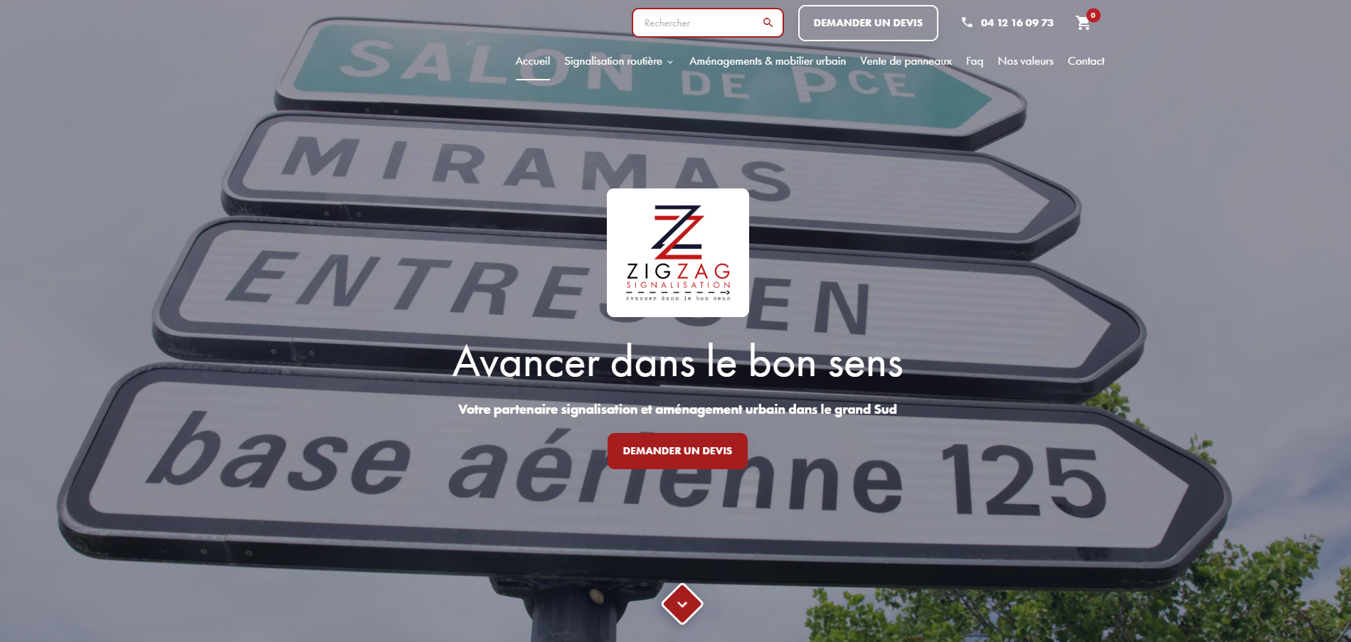 Entreprise de signalisation routière à Rognac