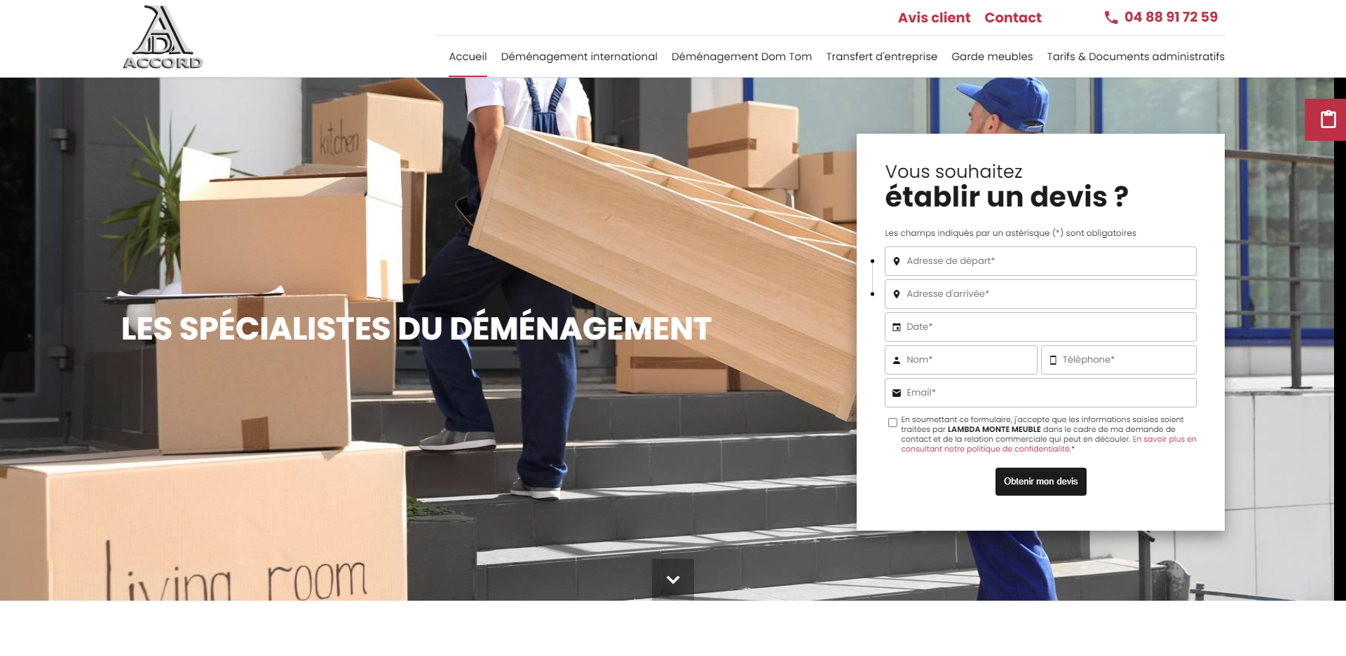 Quelle entreprise pour un déménagement clé en main au départ de Marseille ? - Accord Déménagement