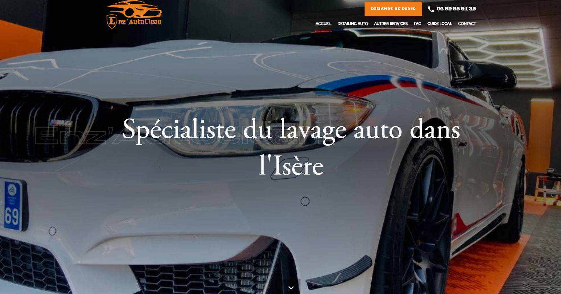 Spécialiste du lavage auto près de Vienne