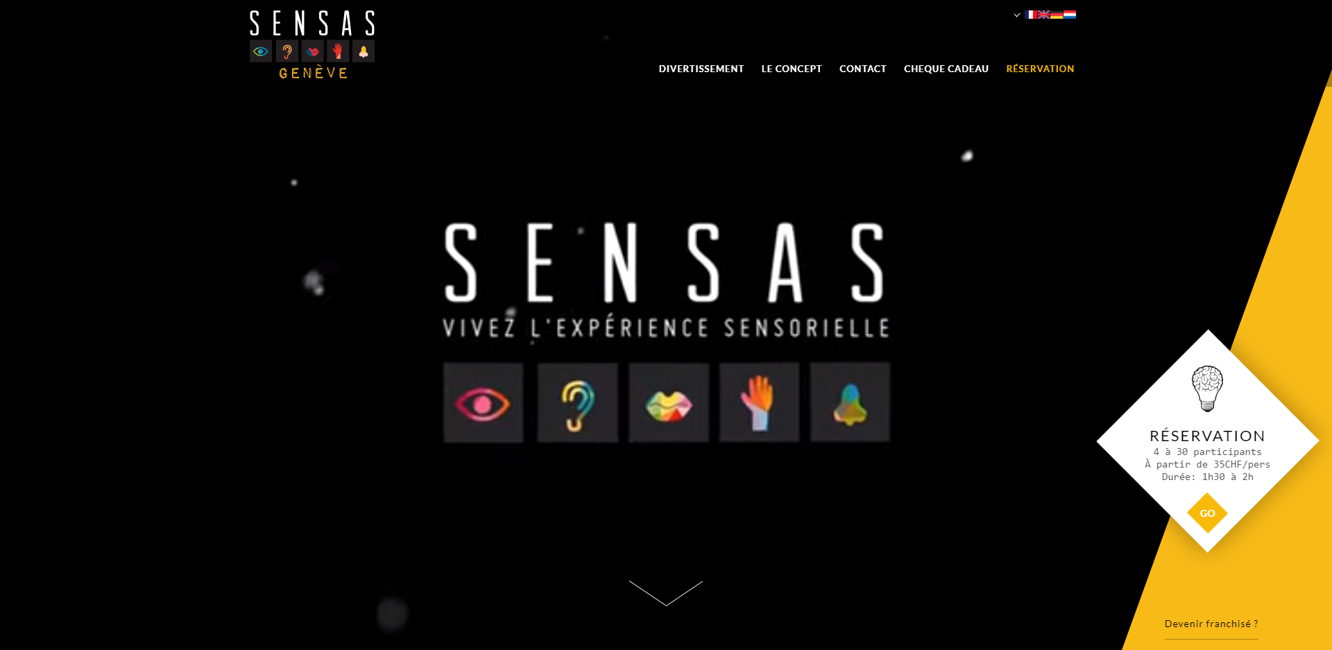 Où trouver un escape game sensoriel à faire en famille ou entre amis à Genève en Suisse ?