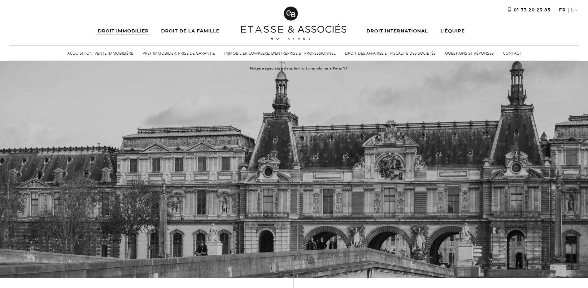 Quel notaire contacter pour une transaction immobilière sur Paris ? - Etasse et Associés