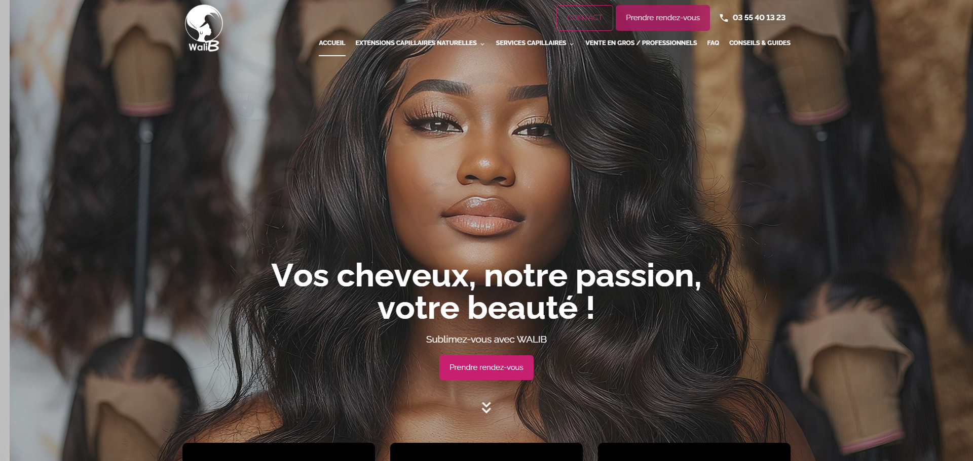 Walib Boutique, spécialiste de la vente de perruques en cheveux naturel à Strasbourg
