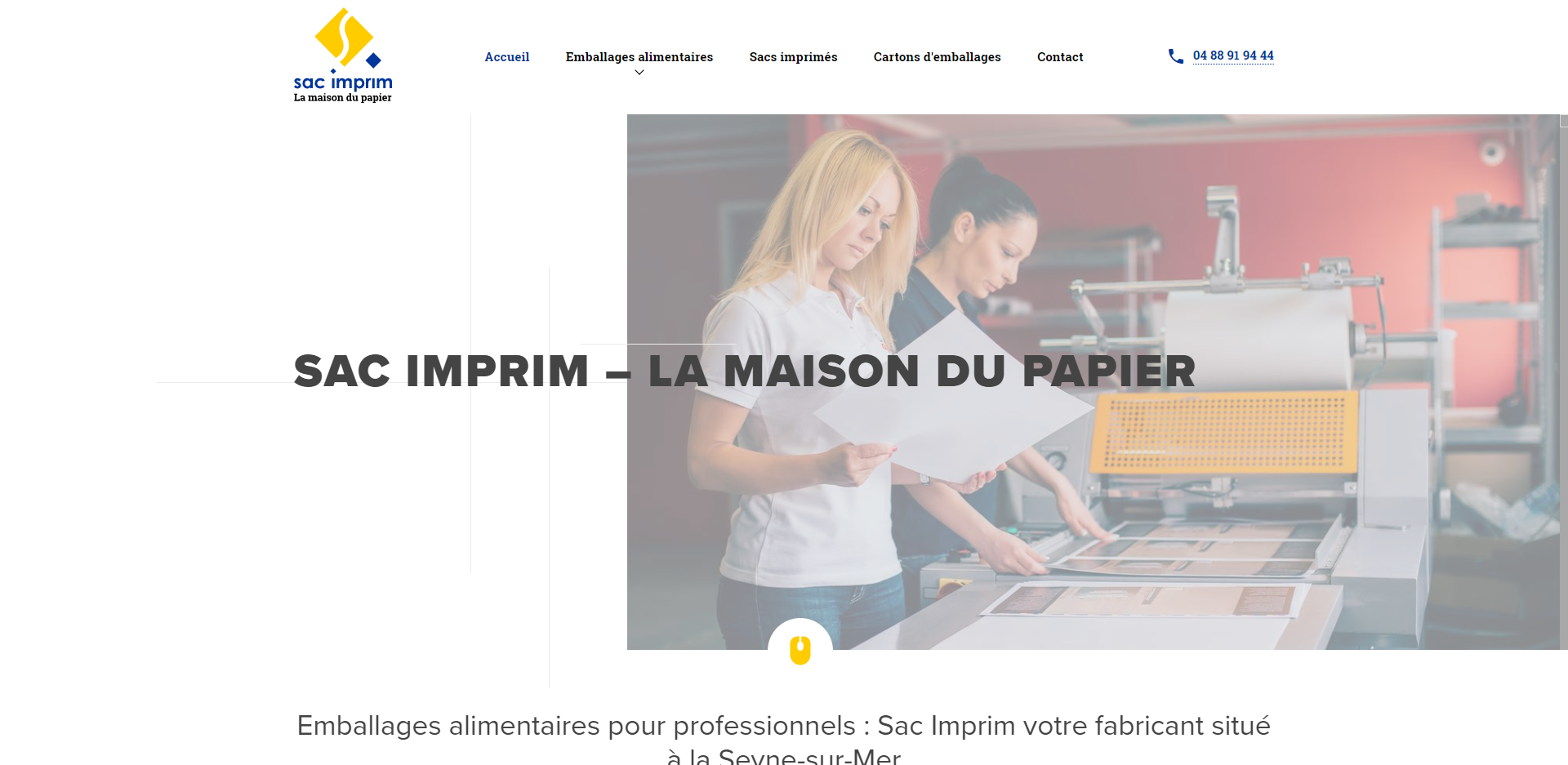 Où trouver un fabricant d'emballages alimentaires personnalisés près de Toulon ? - SAC-IMPRIM
