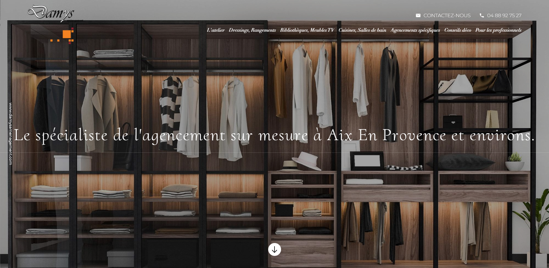 Comment installer une bibliothèque sur-mesure à Aix en Provence ? - Damys Aménagement