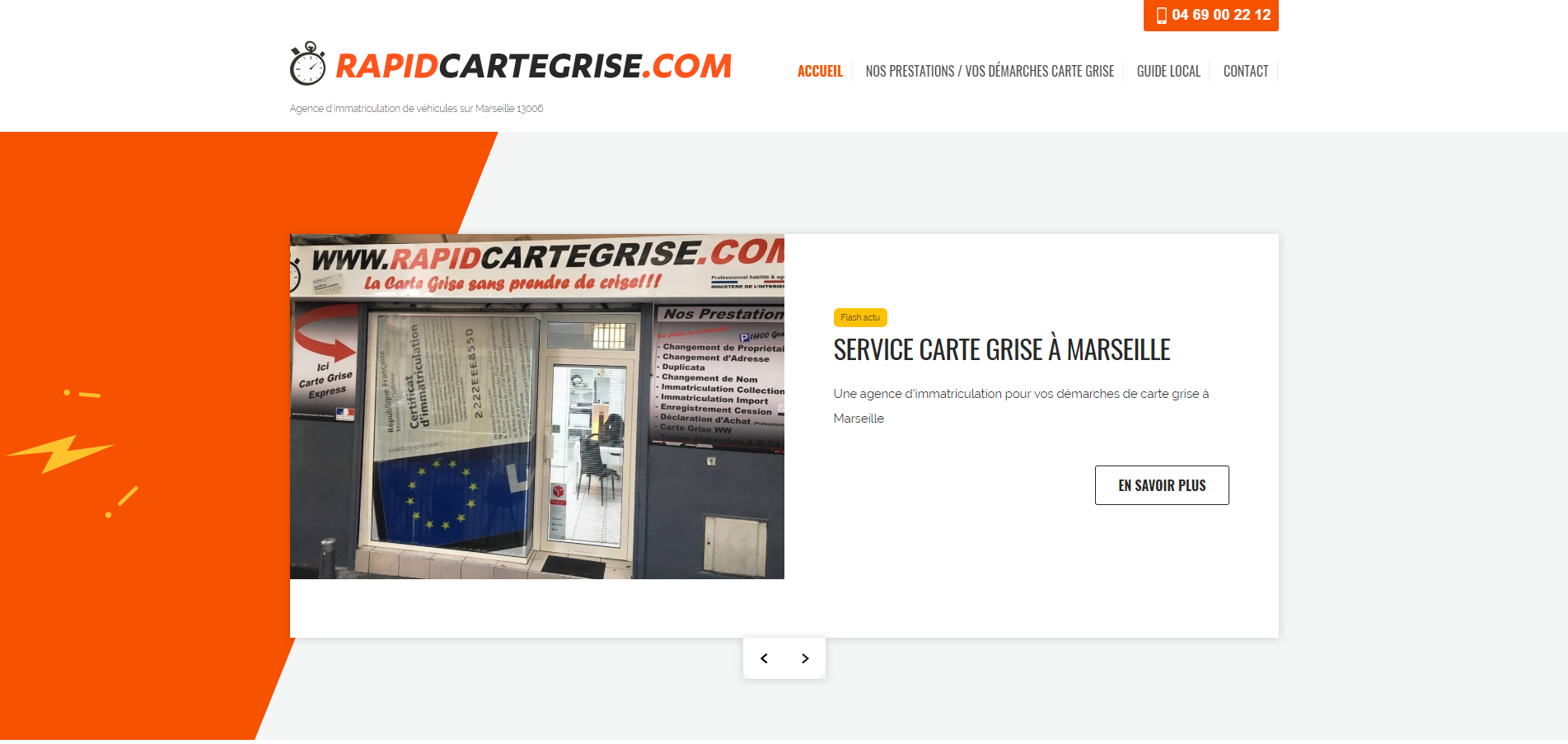 Demande de certificat d'immatriculation d'un véhicule en ligne à Marseille