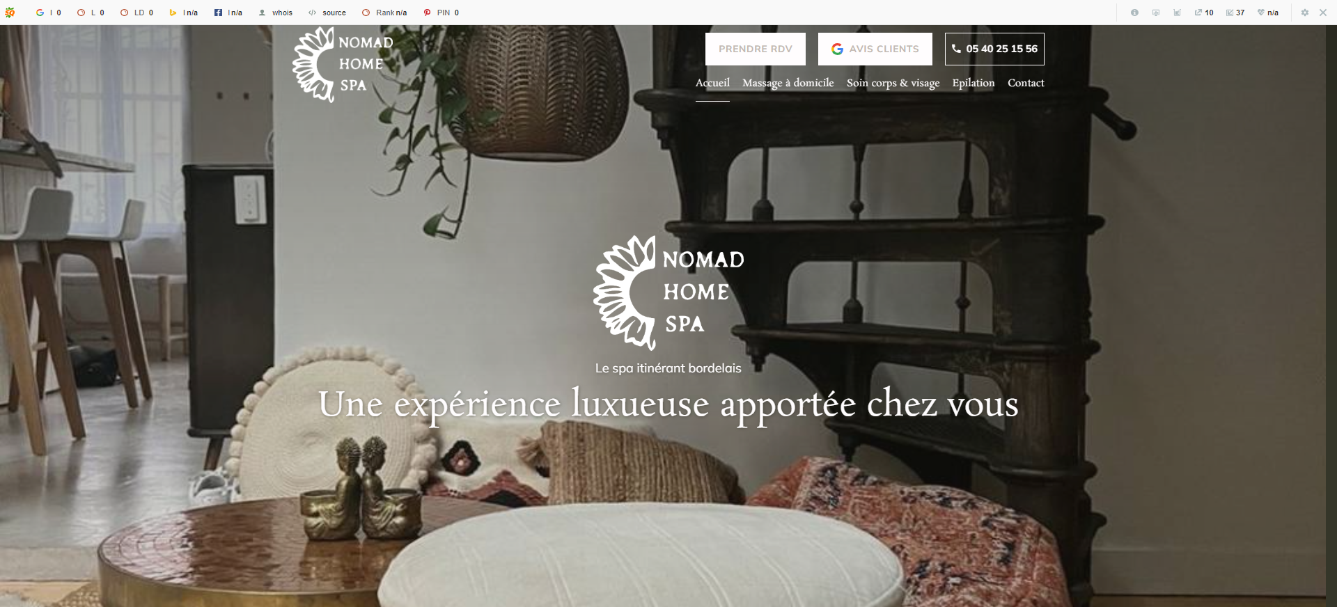 Trouver une esthéticienne à domicile à Draguigan qui propose des massages ayurvédiques - Nomad Home Spa