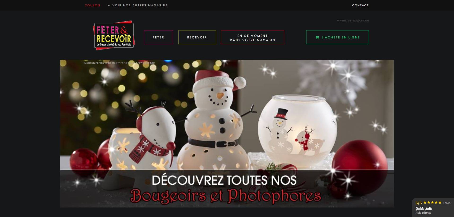 Magasin de farces et attrapes sur Toulon