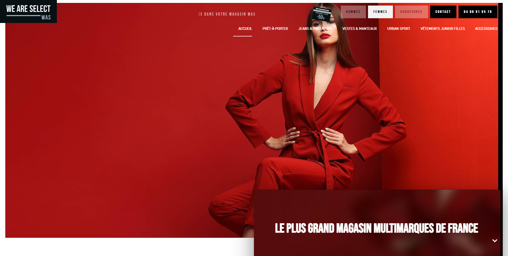 Magasin de vêtements pour femmes prêt à porter à Givors près de Lyon : Promo Marque