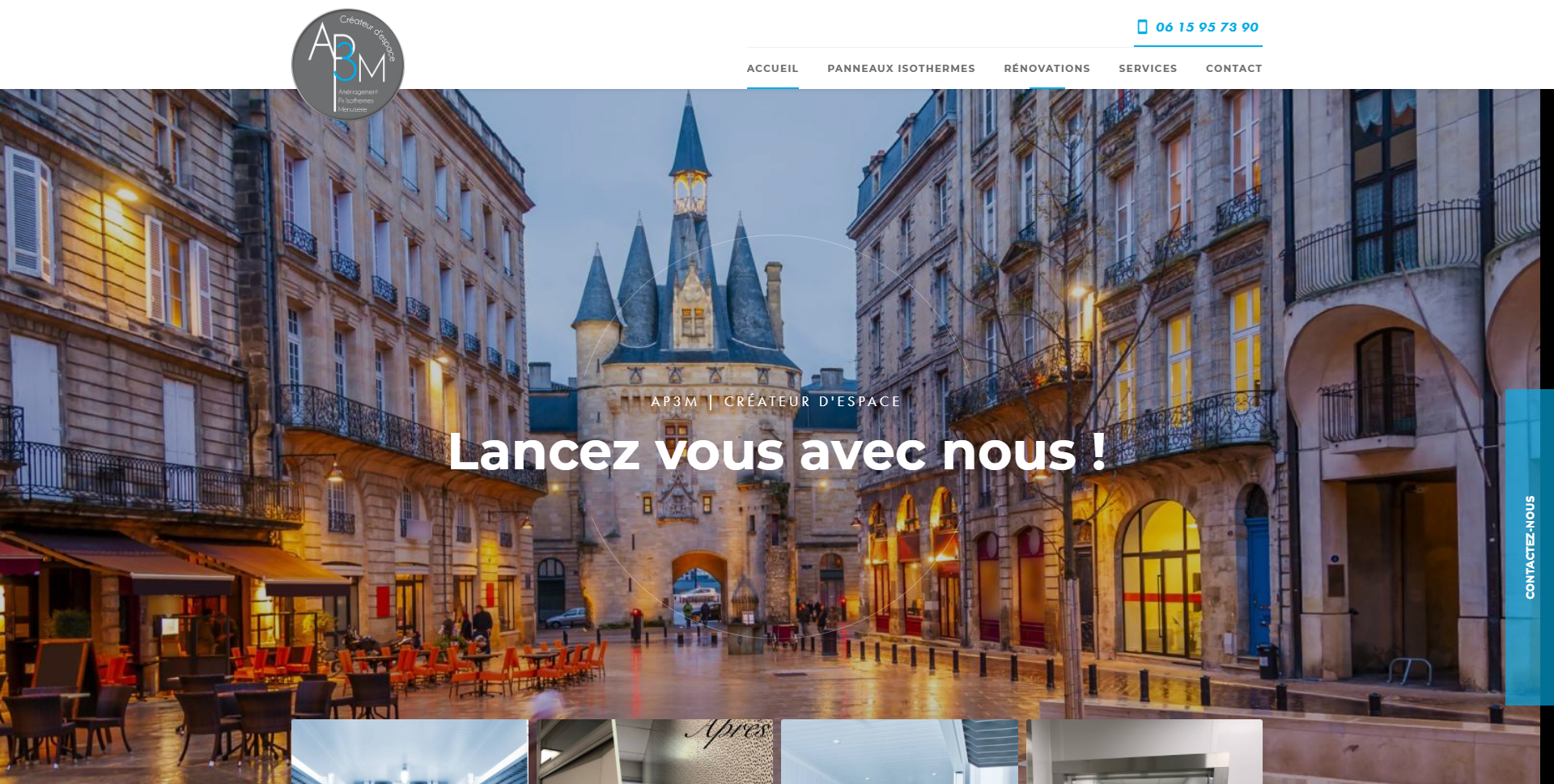 Le meilleur installateur de solutions isolantes et frigorifiques vers Bordeaux - Ap3m