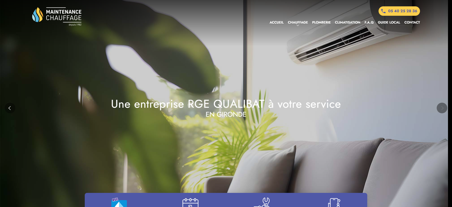 Chauffagiste agréé pour l’entretien d'une chaudière à gaz condensation à Bordeaux avec Maintenance Chauffage