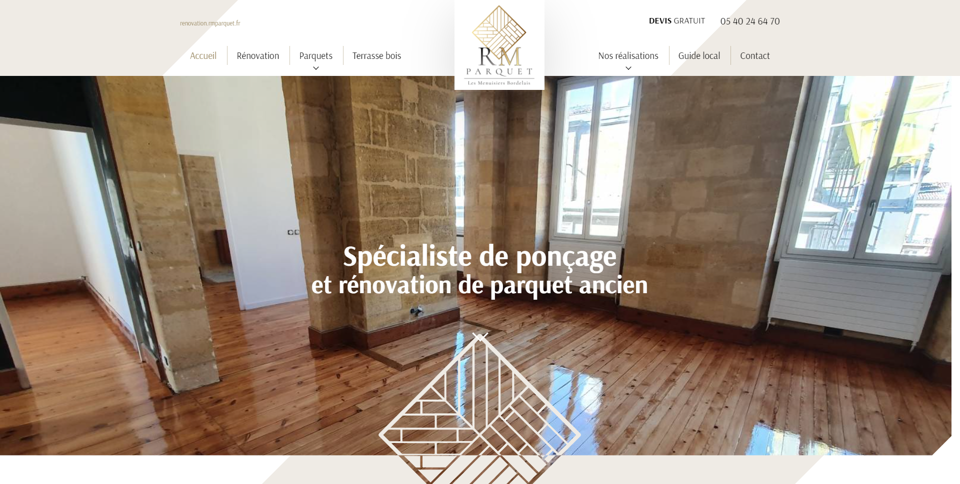 Vous souhaitez rénover ou restaurer votre ancien parquet à proximité de Bordeaux ? Faites Appel à RM Parquet 