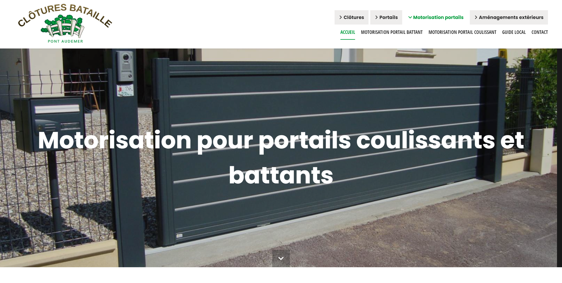 Entreprise de motorisation de portails vers le Havre