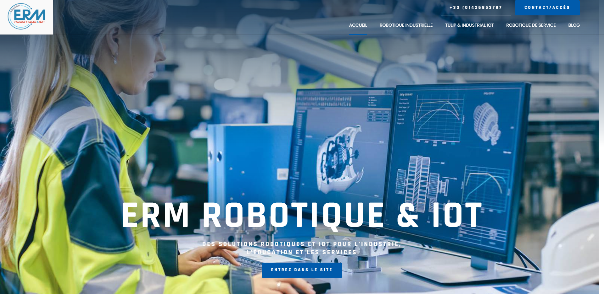 ERM Robotique & IoT ®  : Entreprise de robotique industrielle à Carpentras 