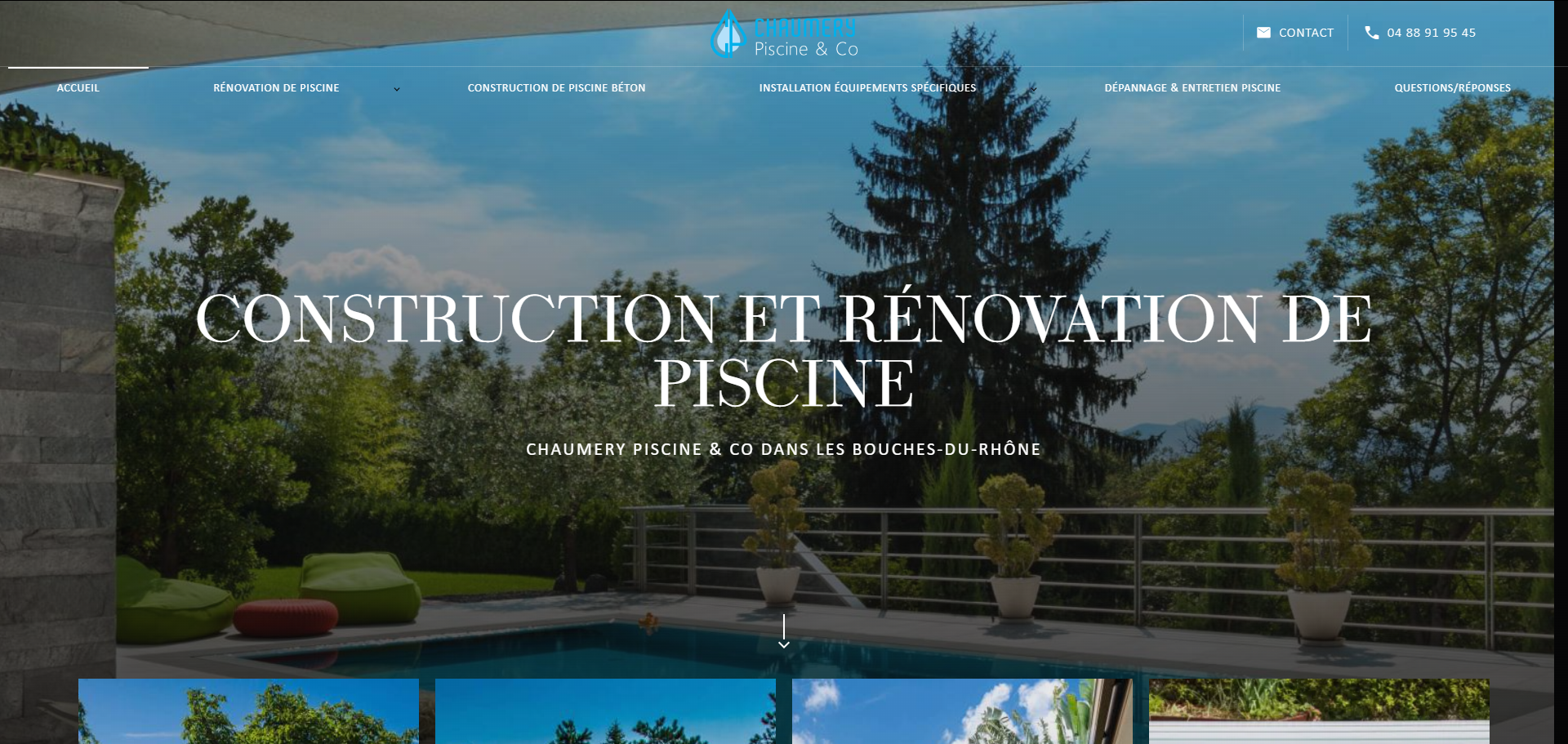 Spécialiste de la pose de revêtement en pvc armé pour piscine aux Pennes-Mirabeau - Chaumery Piscine