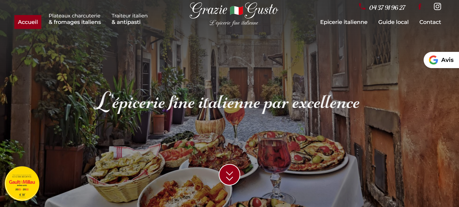 Traiteur italien à Lyon : Grazie Gusto 