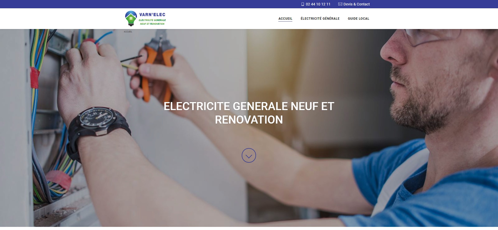 Installation électrique pour construction neuve au Havre