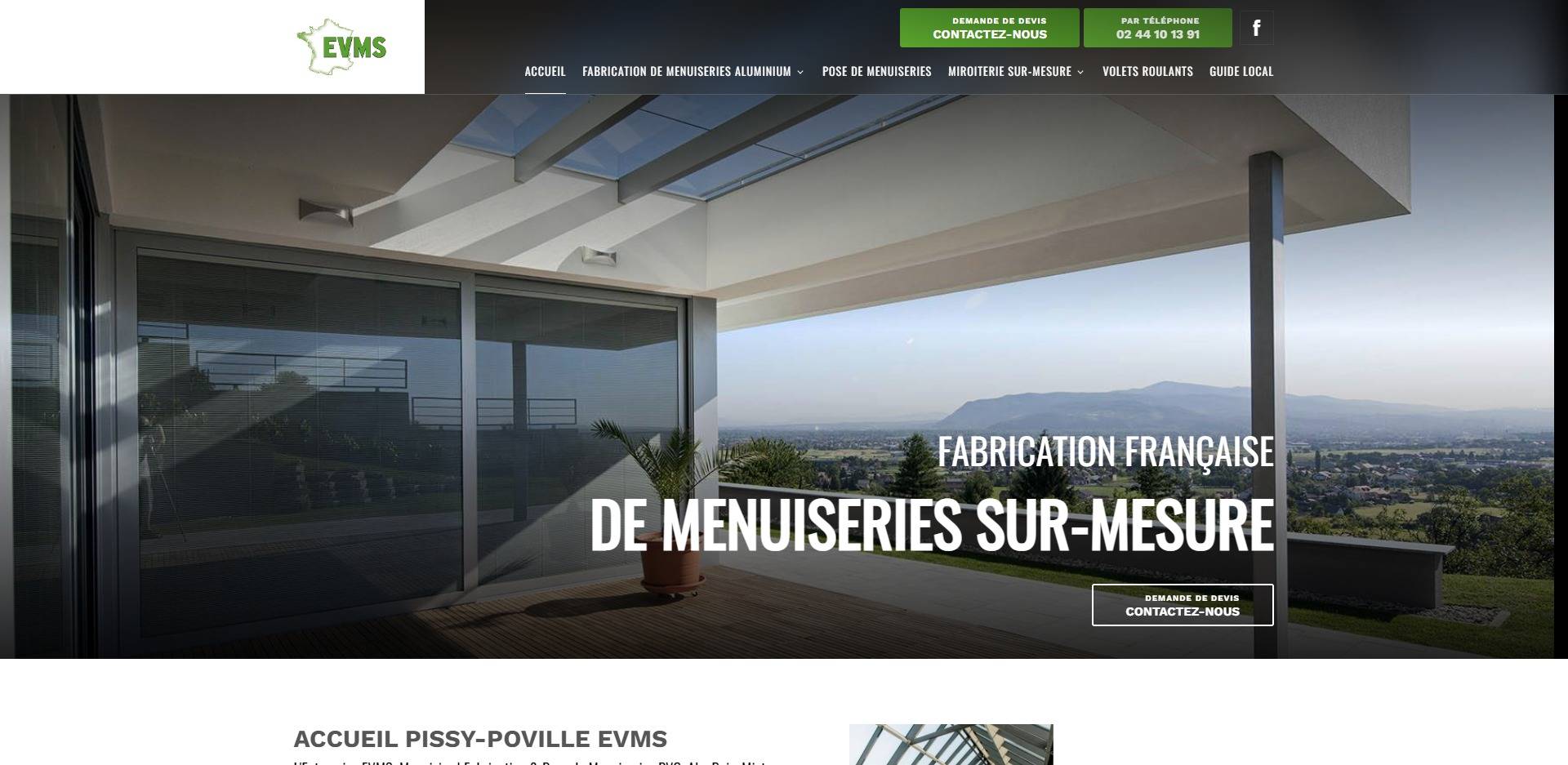 Entreprise de vitrerie et miroiterie à Rouen spécialiste du sur-mesure - EVMS 