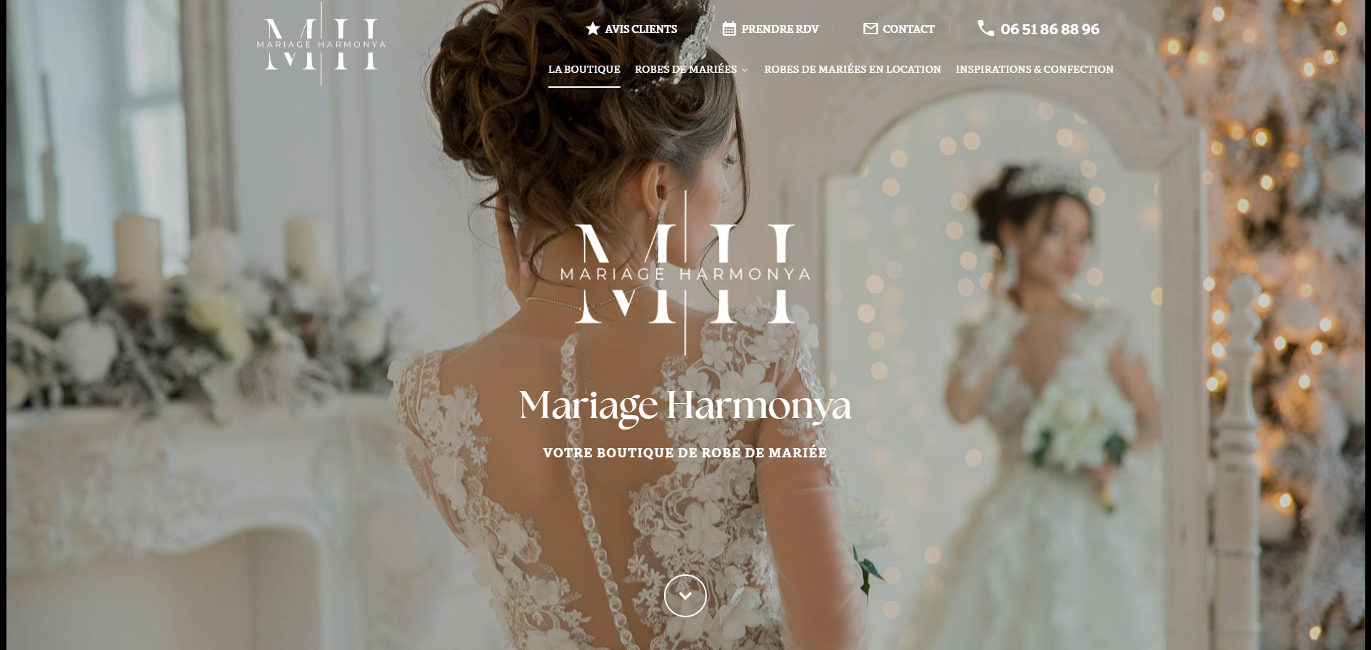 Vous êtes à la recherche d’une boutique de robe de mariée pas cher à Toulouse - Mariage Harmonya
