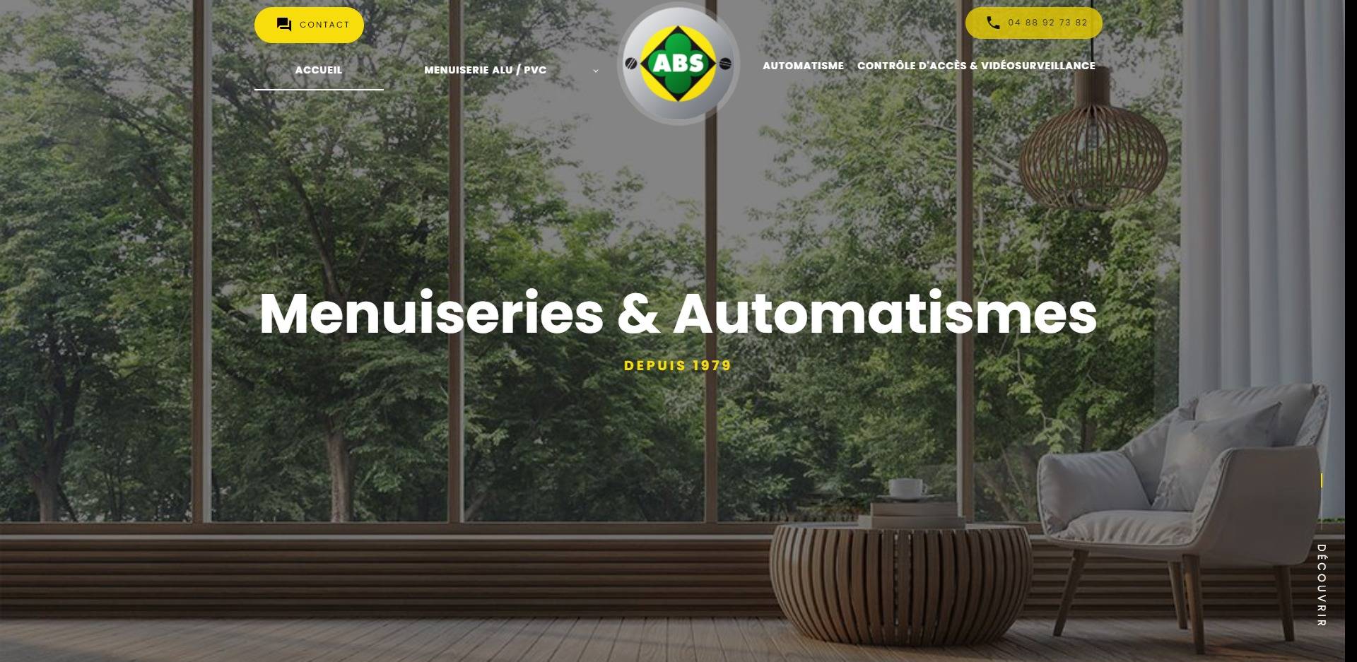 Société de spécialisée dans la pose de menuiseries PVC et alu sur mesure à Toulon - ABS FERMETURES