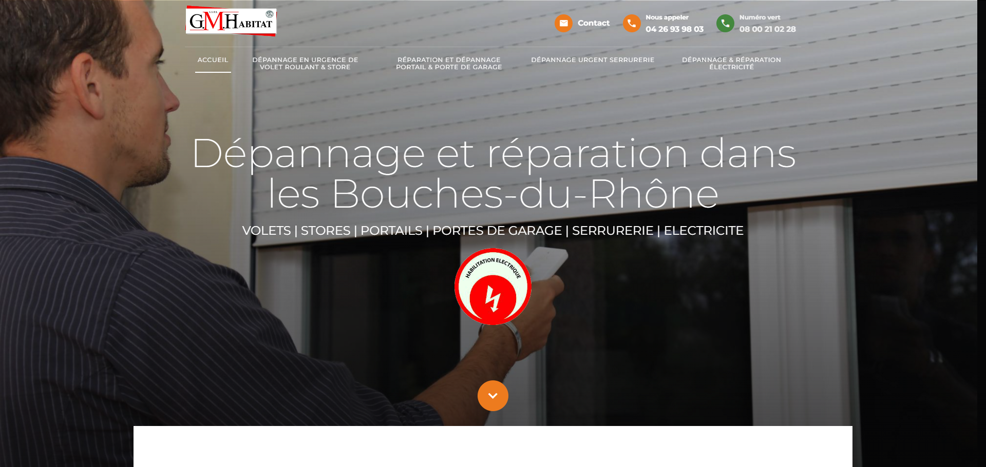 Où trouver un électricien pour un dépannage en urgence sur Aix en Provence - GM Habitat