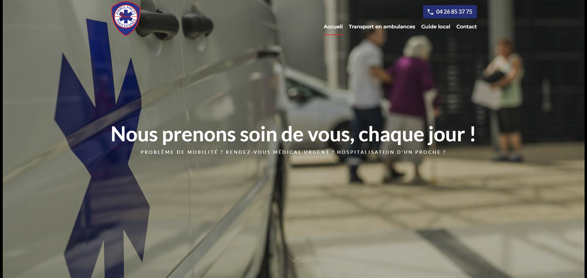 Ambulance PMR à Marseille 12e pour un trajet longue ou courte distance - Les Ambulances Phocéennes 