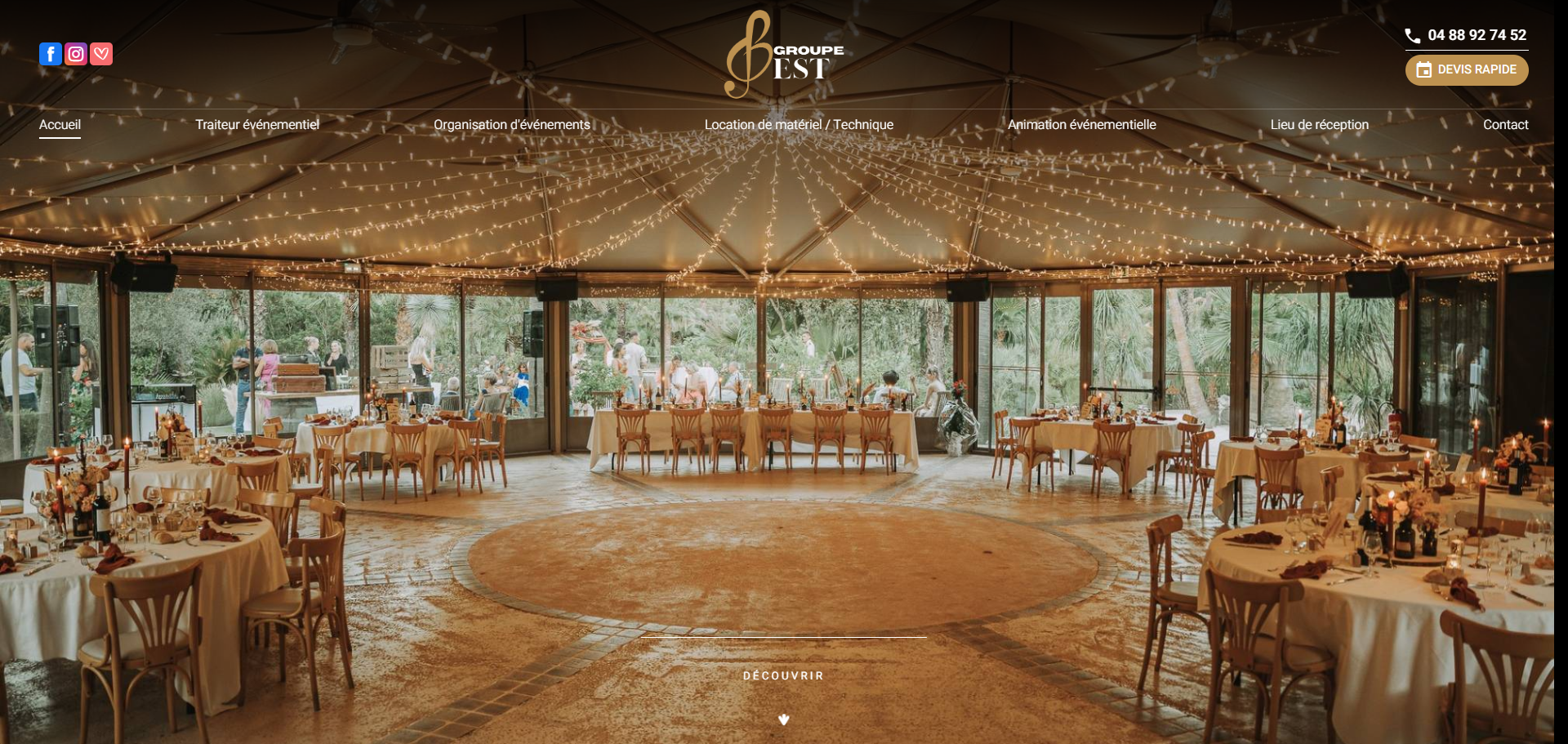 Service traiteur événementiel haut de gamme Halal pour votre mariage à Toulon- Groupe Best