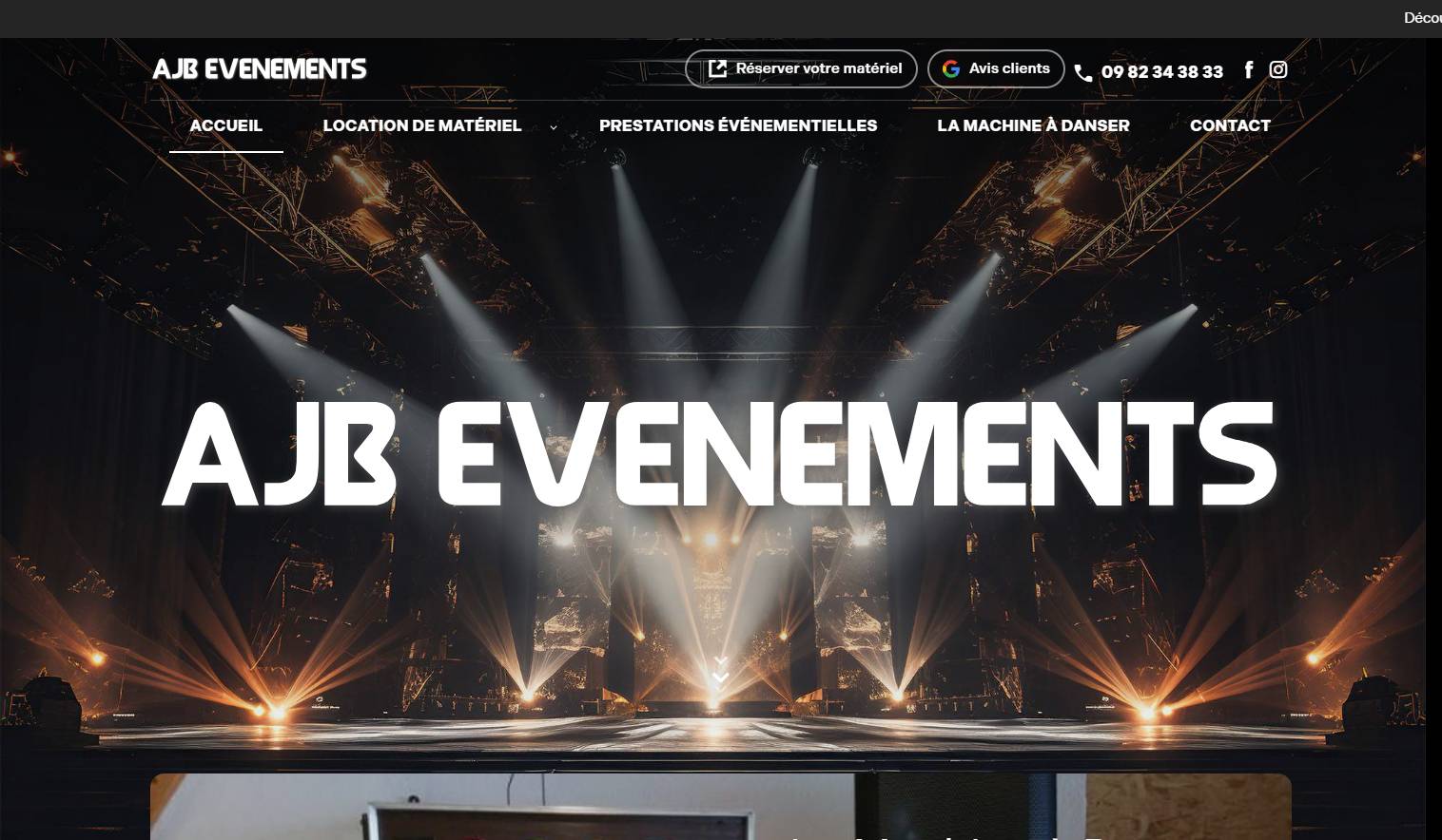 Société de location de matériel pour mariage à Roanne - www.ajb-evenements.com