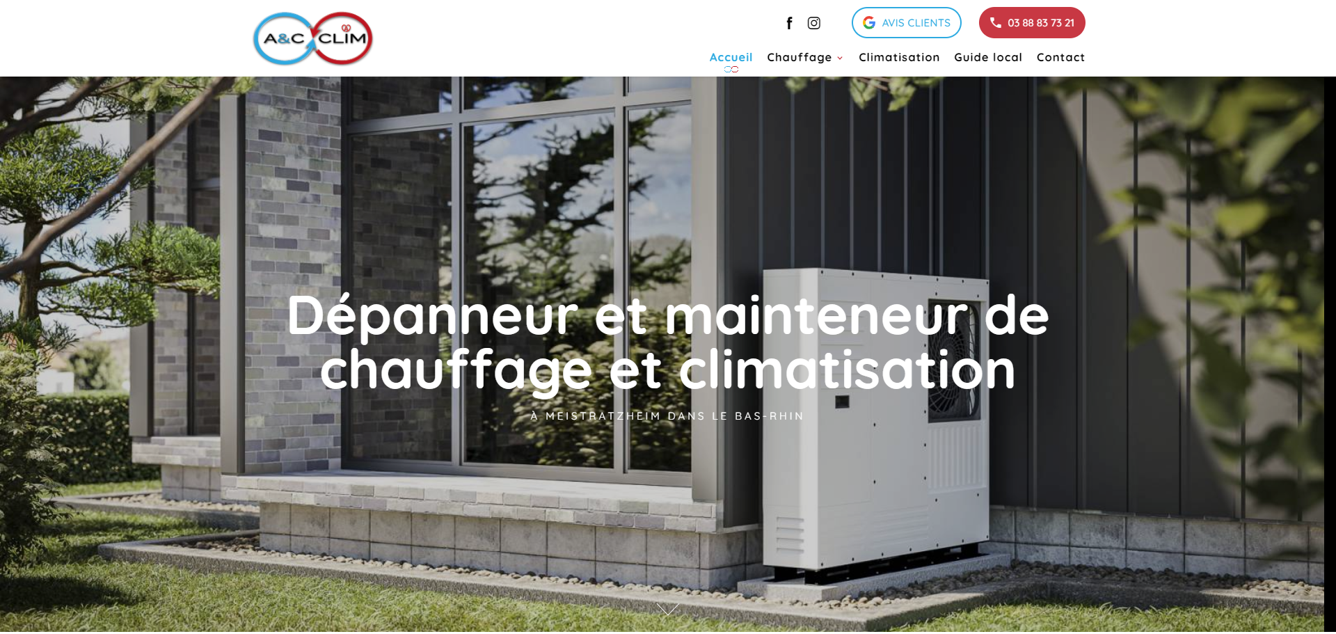 Entreprise pour le dépannage de votre pompe à chaleur en cas de panne à Obernai - A&C Clim