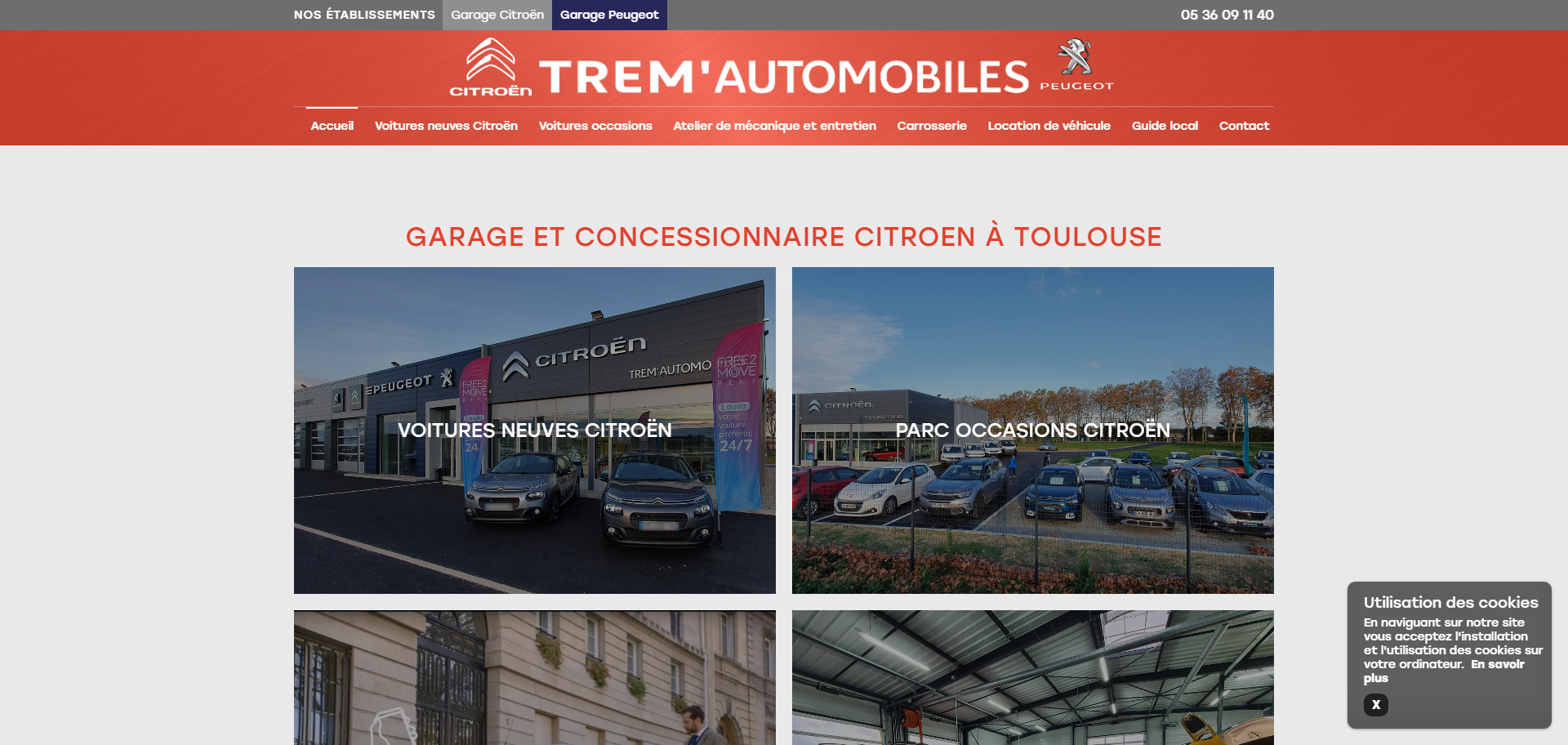 Vous recherchez une Citroën neuve ou d'occasion à proximité de Toulouse ? Découvrez le Garage Citroën Trem'Automobiles 