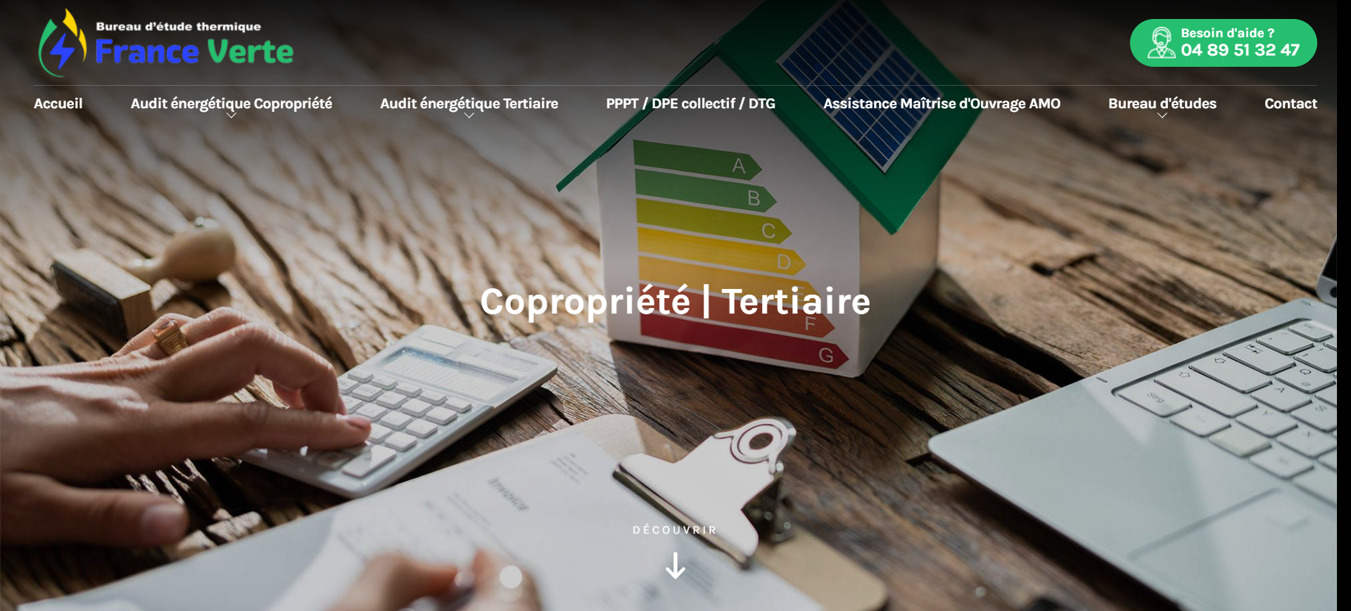 Bureau d'études thermique et énergie pour l'amélioration de l'efficacité énergétique des copropriétés à Lyon - France Verte