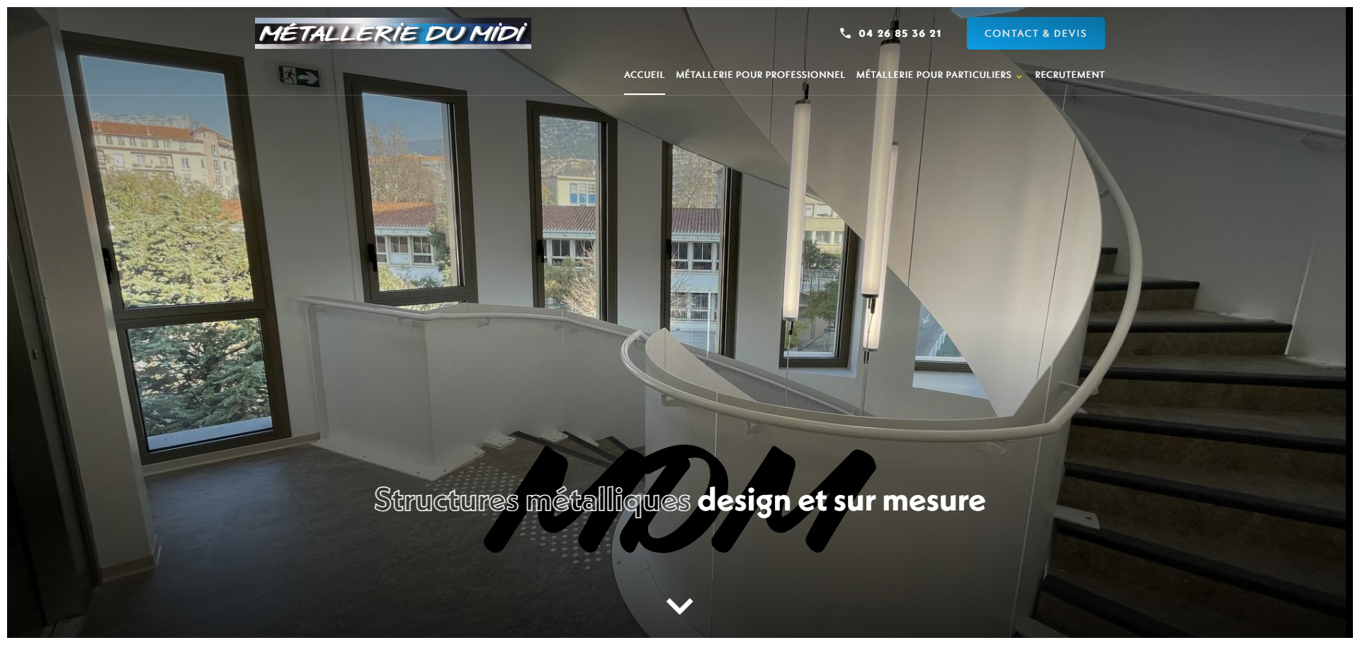 Atelier de métallerie à Aubagne expert dans la fabrication d'ouvrages en métal sur-mesure pour les particuliers et les professionnels