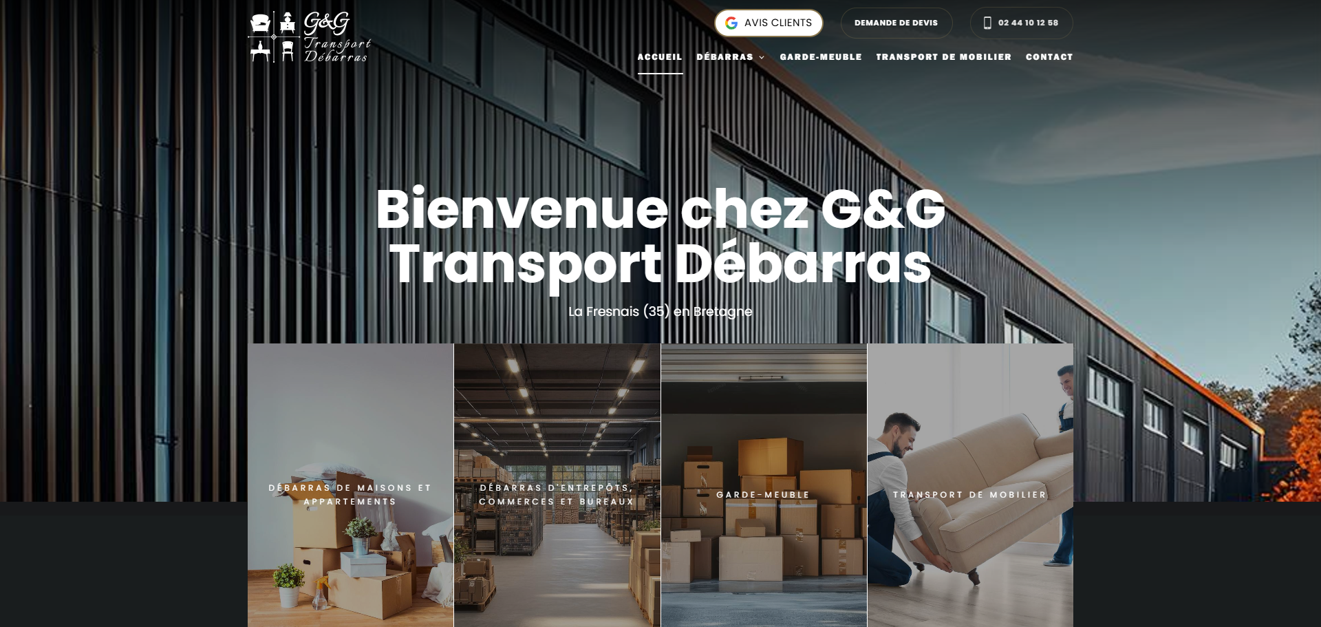 Spécialiste du débarras de maison et appartement à petit prix près de St Malo - G ET G TRANSPORT ET DEBARRAS
