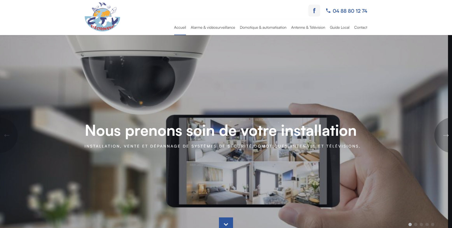 CTV Electronique, votre Expert en Installation de vidéosurveillance près de Toulon dans le Var 