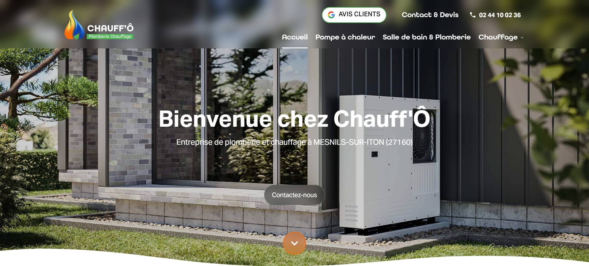 Avis Chauff’Ô – Plomberie et salle de bain à Verneuil-sur-Avre, Mesnils-sur-Iton, Conches-en-Ouche et Breteuil