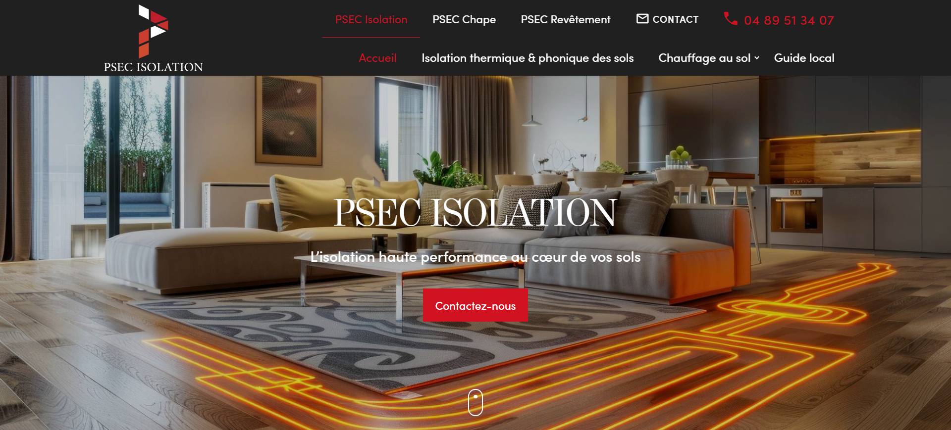 Avis – PSEC Isolation – Spécialiste en isolation thermique et chauffage au sol